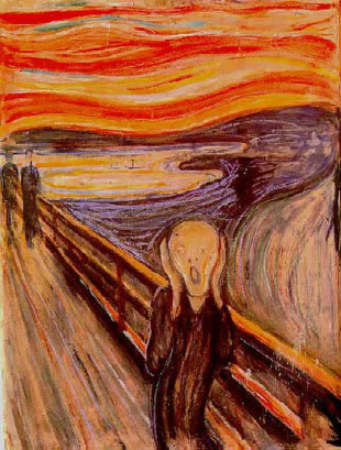 14 november - Uit de kunst - over hoop in de kunst - Edward Munch, 'De schreeuw' © wikimedia commons.png