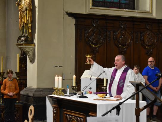 TOV-viering + koffiestop (Sint-Margaretakerk, Grembergen)