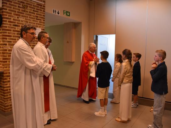 Terugblik vormselviering (Sint-Margaretakerk, Grembergen)