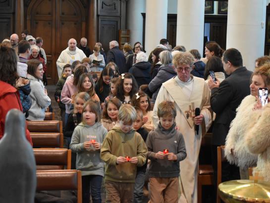 Terugblik op de inleefviering Eerste Communie, Lichtmis en Doopsel (Baasrode)