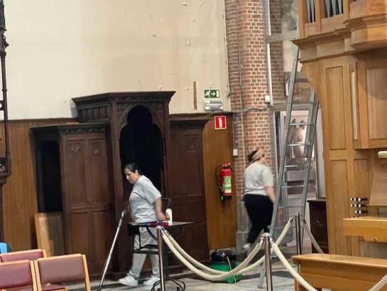 ‘Grote kuis’ in onze mooie kerk