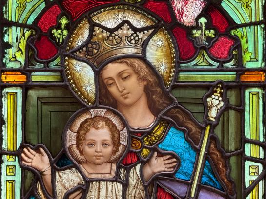 Maria, Moeder van God © Nheyob via wikimedia commons